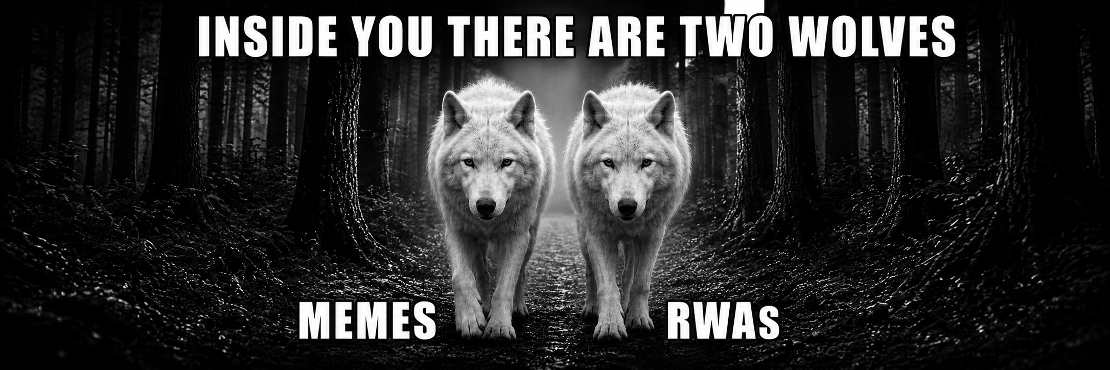 Inside you there are two wolves — memes and RWAs